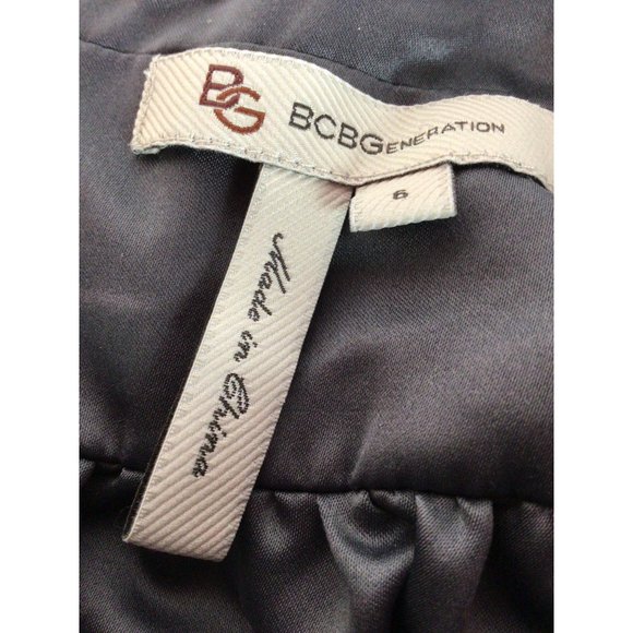 BCBGeneration dress camisole lined gray size 6 - Picture 4 of 8